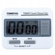 MINUTKA LCD digitálny ČASOVAČ 100 min budík stopky FV MINUTKA LCD digitálny ČASOVAČ 100 min budík stopky FV