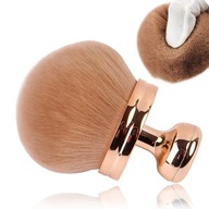 Veľký, jemný, nadýchaný zlatý štetec na telový make-up, rozjasňovač, bronzer Veľký, jemný, nadýchaný zlatý štetec na telový make-up, rozjasňovač, bronzer