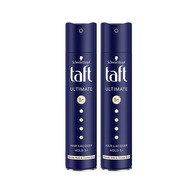 Sada lakov na vlasy Taft Ultimate 2x250ml Sada lakov na vlasy Taft Ultimate 2x250ml