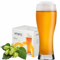 Pivné poháre a poháre CHILL KROSNO, 500 ml. 6 ks. KRIŠTÁLOVÉ SKLO
