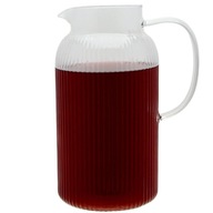 KARAFA SKLENENÁ 1,8L NA ČAJ KÁVA HORÚCA VODA ŠŤAVA 22,7 cm KARAFA SKLENENÁ 1,8L NA ČAJ KÁVA HORÚCA VODA ŠŤAVA 22,7 cm