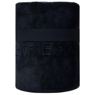 Čierna športová osuška z mikrovlákna 100x50cm veľkosť M - GymBeam Čierna športová osuška z mikrovlákna 100x50cm veľkosť M - GymBeam