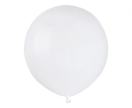Gemar balóny 48cm - 19" pastelovo biele White G150/01 BALENIE 50 kusov Gemar balóny 48cm - 19" pastelovo biele White G150/01 BALENIE 50 kusov