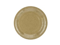 Hnedé remeselné taniere, 23 cm, 6 cm. Narodeninová oslava