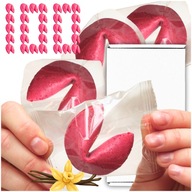 Fortune -Cookies Telling Ďakujeme hosťom Pink Happiness Cake 100 Fortune -Cookies Telling Ďakujeme hosťom Pink Happiness Cake 100