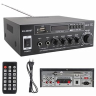Bluetooth stereo zosilňovač FM rádio SD USB výkonný audio prijímač Bluetooth stereo zosilňovač FM rádio SD USB výkonný audio prijímač