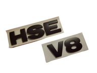 Emblém pre Range Rover s nápisom HSE V8 Emblém pre Range Rover s nápisom HSE V8