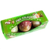 Sada 3 bômb do kúpeľa - Pina Colada Sada 3 bômb do kúpeľa - Pina Colada
