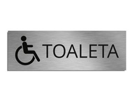 Toaletná tabuľa pre invalidov 8x24cm Toaletná tabuľa pre invalidov 8x24cm