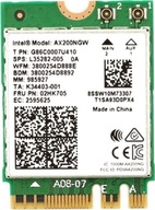 SIEŤOVÁ KARTA WI-FI 6 AX200NGW INTEL 2x2 AX + BLUETOOTH 5.2 bez vPro