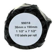 ŠTÍTKY 190x38mm NÁLEPKY na DYMO 99018 38x190mm ŠTÍTKY 190x38mm NÁLEPKY na DYMO 99018 38x190mm