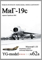 Lietadlo MIG-19 KYG062A