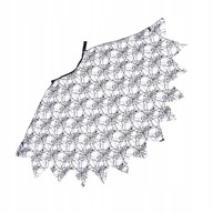 1 ks Spider Web Cape Black Web