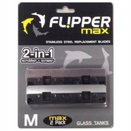 Flipper Max Float oceľové čistiace čepele, 2 kusy Flipper Max Float oceľové čistiace čepele, 2 kusy