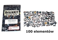 BK Bricks Rifles Pistole Army WW2 100 kusov BK111