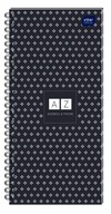 A4 špirálový index, tvrdá väzba, adresár A4 špirálový index, tvrdá väzba, adresár