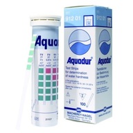 Testovacie prúžky kvality tvrdosti vody AQUADUR - RÝCHLY TESTER 5 ks