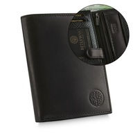 BETLEWSKI Pánska kožená peňaženka, RFID koža, veľká BETLEWSKI Pánska kožená peňaženka, RFID koža, veľká