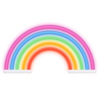 LED NEÓNOVÁ NÁSTENNÁ RAINBOW 5 FAREB STOJAJÚCA ZÁVISNÁ LAMPA NOČNÁ USB/BATTÉRIA LED NEÓNOVÁ NÁSTENNÁ RAINBOW 5 FAREB STOJAJÚCA ZÁVISNÁ LAMPA NOČNÁ USB/BATTÉRIA