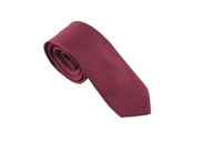 Pánska kravata bordová, PLAIN, matná, kvalita PREMIUM