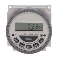 Plastový programovateľný časovač 220V 16A LCD pre Plastový programovateľný časovač 220V 16A LCD pre