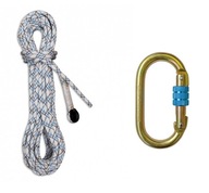 POLOSTATICKÁ LINKA 30M BOA + OCEĽOVÝ KABELNÝ HÁK POLOSTATICKÁ LINKA 30M BOA + OCEĽOVÝ KABELNÝ HÁK