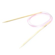 Kruhové ihlice 4mm bambusové 100cm drevené Kruhové ihlice 4mm bambusové 100cm drevené
