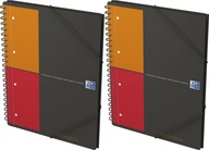 ZÁPISNÍK S KRÚŽKAMI OXFORD A4+ GRID 80k x2