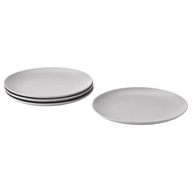 IKEA FARGKLAR Tanier matný svetlosivý 26 cm 4 ks IKEA FARGKLAR Tanier matný svetlosivý 26 cm 4 ks