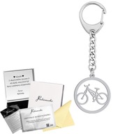 Kľúčenka na bicykel Silver 925 Darčeková kľúčenka na bicykel GRAVÍROVANIE ZDARMA Kľúčenka na bicykel Silver 925 Darčeková kľúčenka na bicykel GRAVÍROVANIE ZDARMA