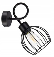 NÁSTENNÁ LAMPA E27 nástenné podkrovné drôtené guľa