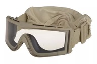 Nízkoprofilové bezpečnostné okuliare X810 - Tan