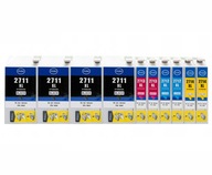 10X ATRAMENT PRE EPSON T2711-T2714 27XL WF-3620 WF-3640 WF-7110 7715 7720 7610 10X ATRAMENT PRE EPSON T2711-T2714 27XL WF-3620 WF-3640 WF-7110 7715 7720 7610