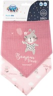 CANPOL SOFT SCARF BIB 2v1 MUSLÍN + PRUŽINY CANPOL SOFT SCARF BIB 2v1 MUSLÍN + PRUŽINY