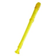 Žltá jednoduchá sopránová školská flauta + doplnky