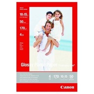 Canon Fotopapier lesklý, fotopapier, lesklý, biely, 10x15cm, 4x6