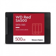Červený SSD 500GB SATA 2.5 WDS500G1R0A Western Digital