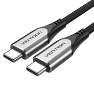 VENTION USB 3.1 Type-C kábel 20V 3A PD 60W opletený 1m VENTION USB 3.1 Type-C kábel 20V 3A PD 60W opletený 1m