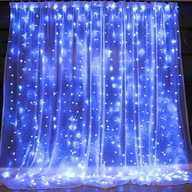 SVETELNÁ ZÁCLONA PERLOVÉ DRÔTY 3X2M 200 LED Č SVETELNÁ ZÁCLONA PERLOVÉ DRÔTY 3X2M 200 LED Č