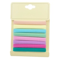 Sada farebných gumičiek 8 kusov scrunchies Sada farebných gumičiek 8 kusov scrunchies