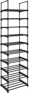 Skrinka na topánky Songmics 45 x 174 x 33 cm čierna Skrinka na topánky Songmics 45 x 174 x 33 cm čierna