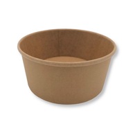 Papierová miska 750 ml kraft priemer 150 $ 50 ks Papierová miska 750 ml kraft priemer 150 $ 50 ks