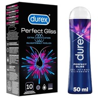 DUREX INTIMATE SET Silikónový gélový lubrikant Husté zvlhčené kondómy DUREX INTIMATE SET Silikónový gélový lubrikant Husté zvlhčené kondómy