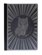 Notebook A5 Ltd M+ bodky Sivý vlk