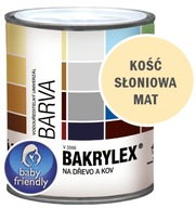 Farba na ihrisko BAKRYLEX, hračky, MAT 0,7 BONE. Farba na ihrisko BAKRYLEX, hračky, MAT 0,7 BONE.