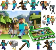 SET TORTOVÝCH TORT A4 MINECRAFTU + POSTAVIČKY SET TORTOVÝCH TORT A4 MINECRAFTU + POSTAVIČKY