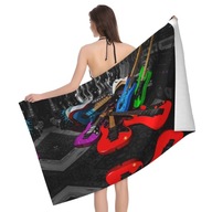 osuška do kúpeľa 3D Retro gitarová hudba d osuška do kúpeľa 3D Retro gitarová hudba d