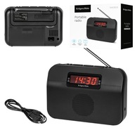 Prenosné analógové rádio Kruger&Matz KM0825 s budíkom Prenosné analógové rádio Kruger&Matz KM0825 s budíkom