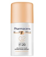 PHARMACERIS F Jemná krycia kvapalina SPF20 piesková