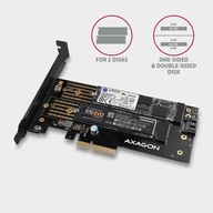 PCEM2-D Interný adaptér PCIe x4, 1x M.2 NVMe